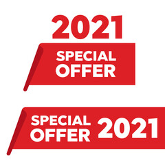 Big sale banner. Red vector banner. Exclusive offer