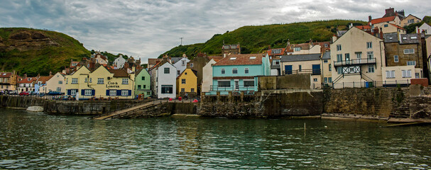 view of the town staithes