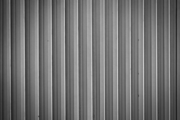 Grey metal plate fence background