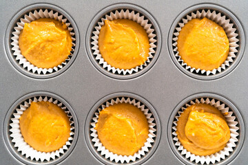 Pumpkin spice cupcake