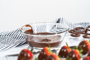 Chocolate dipped strawberries