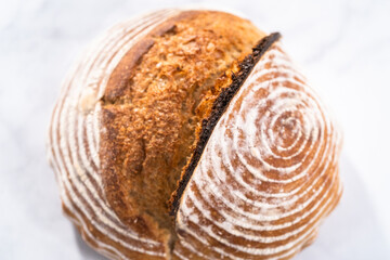 Wheat Sourdough Bread