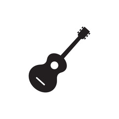 guitar acoustic icon symbol sign vector