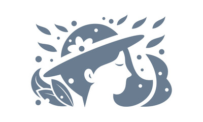 Nature Woman Vector Logo