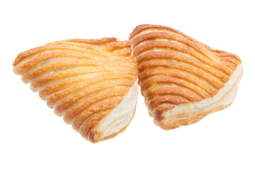 Pastries isolated on white background.
Full depth of field with clipping path.