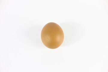 egg in  white background