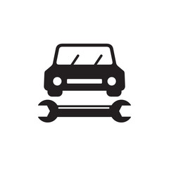 car repair icon symbol sign vector