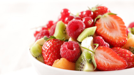 bowl of mixed fruit salad