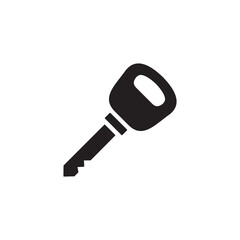 key car icon symbol sign vector