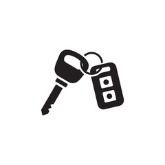 key car icon symbol sign vector
