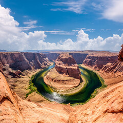 Horseshoe Bend on Colorado River