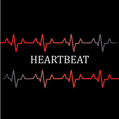 Heart beat monitor pulse line art vector icon, Ecg heartbeat. cardiology symbol. logo for cardiologist. Medical icon