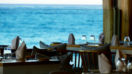 Restaurant at the beach