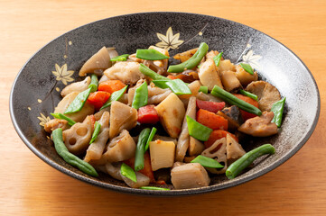 お正月料理　筑前煮