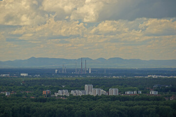 Himmel über Karlsruhe