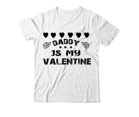 This T-shirt Valentine Day in February 2021