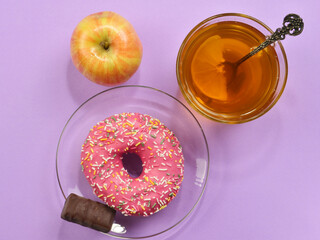 donuts and juice