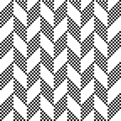 Geometric seamless pixel pattern