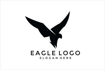 eagle logo design graphic abstract