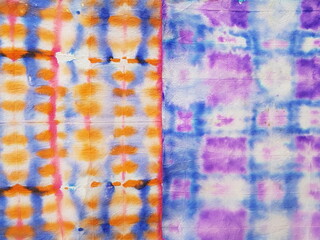 Tie Dye Texture. Ethnic Print. Floral Bohemian Prints. Multicolor Boho Borders. Abstract Tile pattern. White Tie Dye Tile. Watercolor Background. Tie Dye Wash.