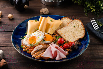Table full of mediterranean appetizers, tapas or antipasto