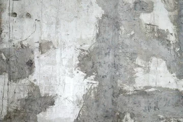 Poster Verweerde muur gray concrete plaster on the wall, loft style