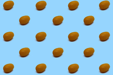 background of kumquat fruits 