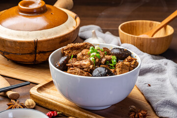 Delicious braised spareribs