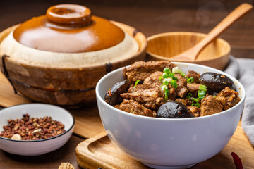 Delicious braised spareribs