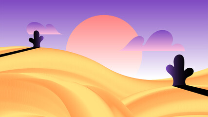 Vector background in gradient style