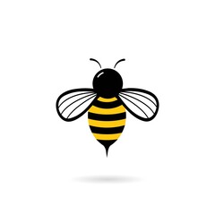 Simple Bee creative vector design