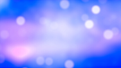 abstract blue Christmas bokeh background