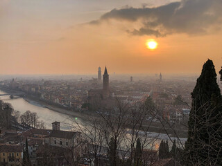 Verona sunset