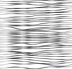 Abstract pattern with hand drawn waves.