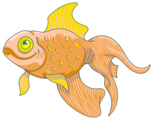 poisson rouge combattant