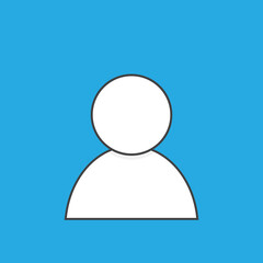 Profile photo placeholder icon design. Vector illustration.