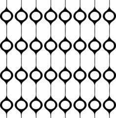 Geometric retro seamless pattern. Vector illustration for your graphic design.