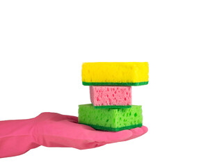 .Cleaning concept, on white background