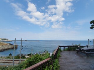 Obraz premium 하늘과 바다