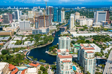 Fototapeta na wymiar South Florida Aerials