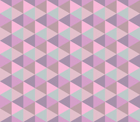 Fototapeta premium Seamless abstract pattern from geometric hexagonal shapes