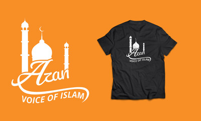 Islamic T-shirt design