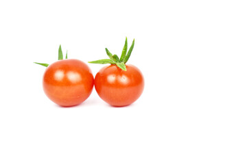 tomatoes isolated on white background