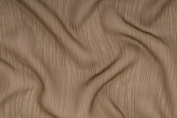 transparent brown cloth, textile creative background