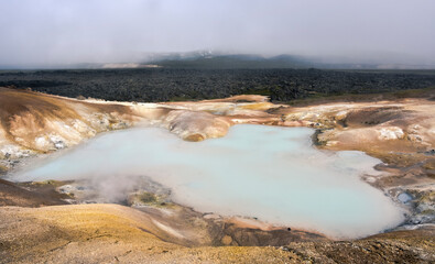 Krafla Geothermal Area, Myvatn area near Reykjahlid, Iceland