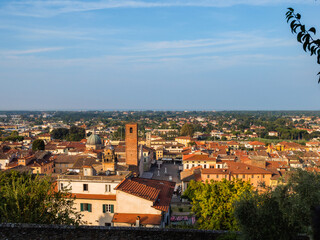Pietrasanta a typical medieval town of Tuscany