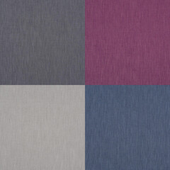 Fototapeta premium Natural cloth background collection, 3D render illustration