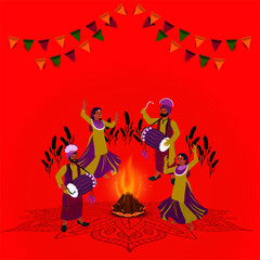 happy lohri Punjabi festival