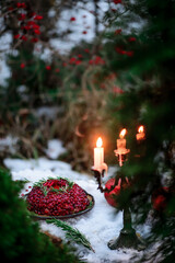 Salad Garnet bracelet. Traditional Russian Festive Salad