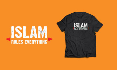 Islamic T-shirt design